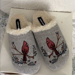 Lands End Posh Slippers.